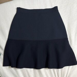 Balenciaga Black Cashmere Skirt